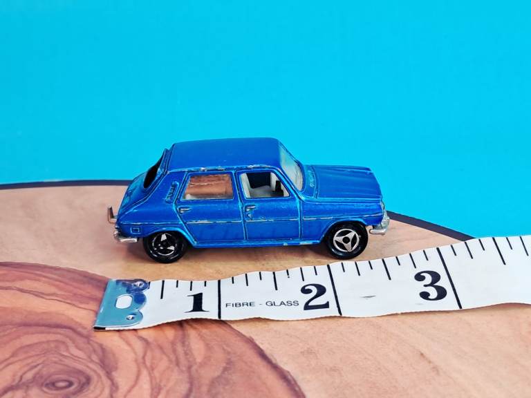  Vintage Majorette Simca 1100 TI Model Car – Blue, Good Condition