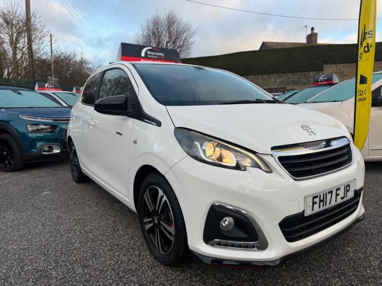 2017 Peugeot 108 1.2 PureTech GT Line Euro 6 5dr HATCHBACK Petrol Manual