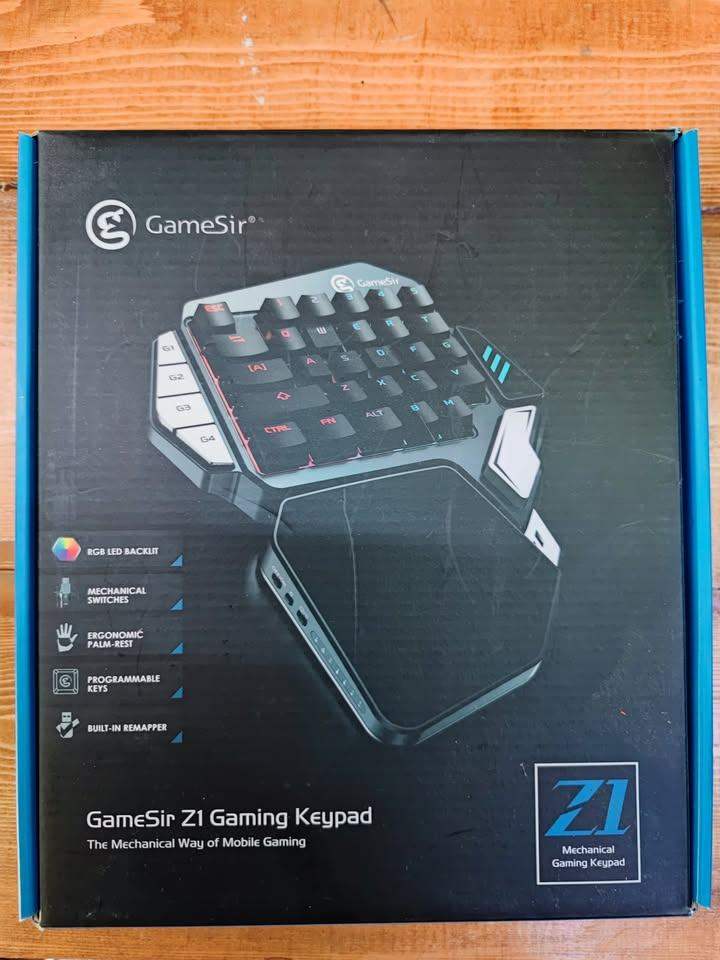 Mechanical Keyoard, One-handed Bluetooth & Wired Gaming Keyboard