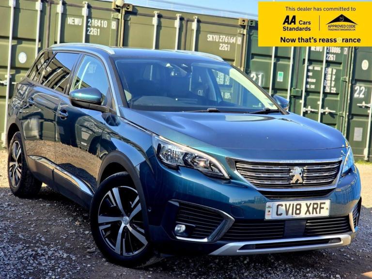 2018 Peugeot 5008 1.5 BlueHDi Allure SUV 5dr Diesel EAT Euro 6 (s/s) (130 ps) SUV Diesel Automatic