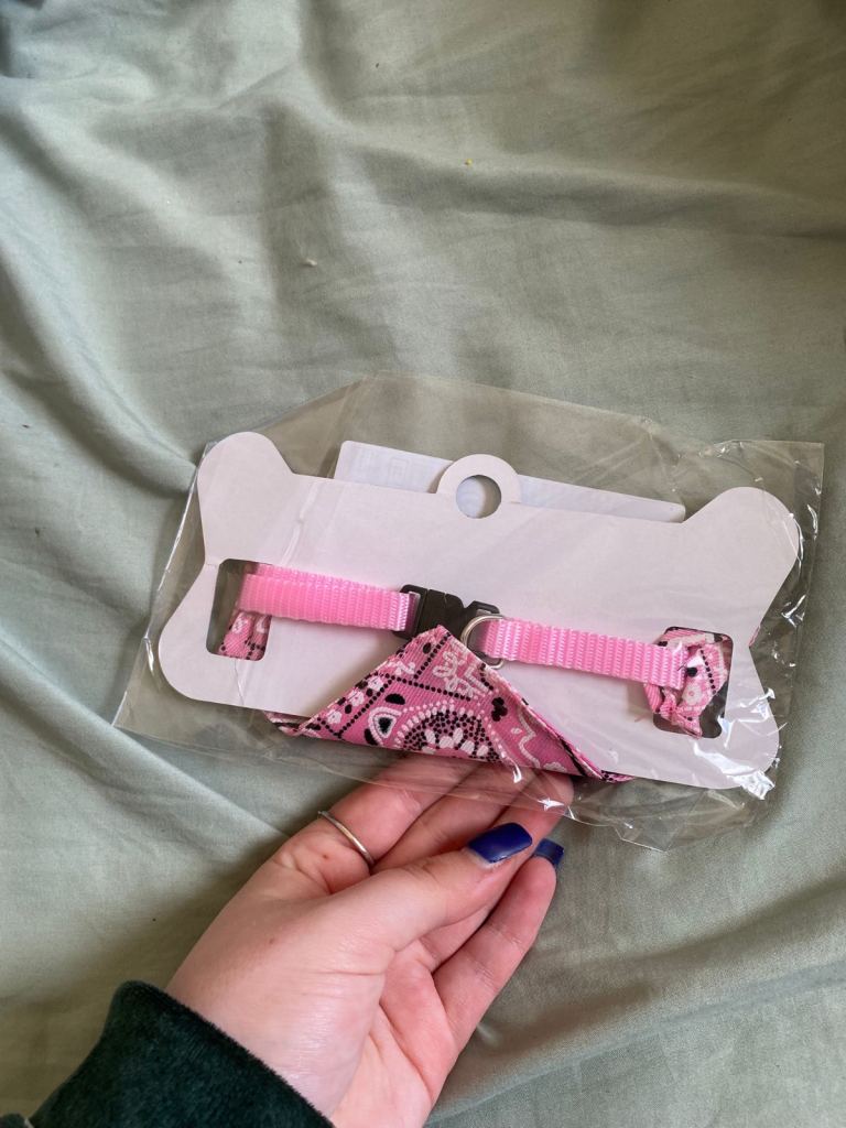 Dog neckerchief for small dog  