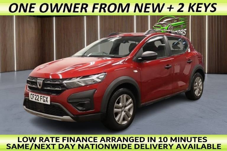 2022 22 DACIA SANDERO STEPWAY 1.0 TCE ESSENTIAL HATCHBACK 5DR PETROL MANUAL EURO