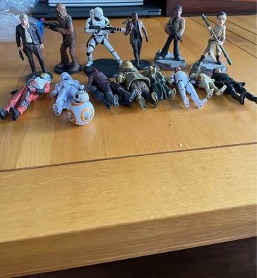 Star Wars Action Figures Job Lot – Good Condition