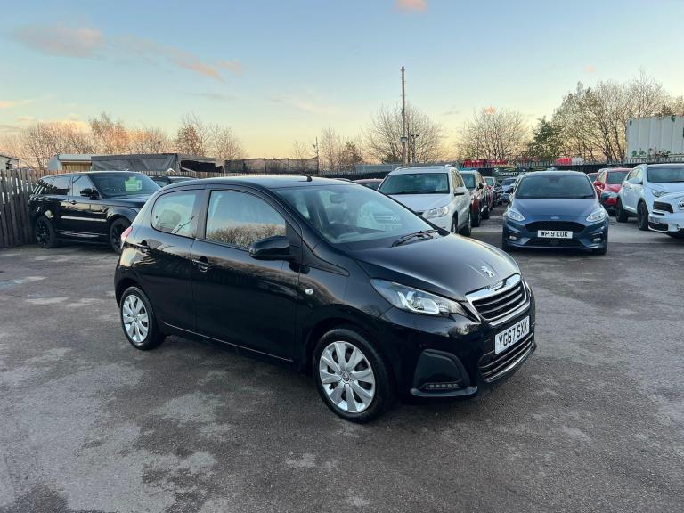 2017 Peugeot 108 1.0 Active Euro 6 5dr HATCHBACK Petrol Manual