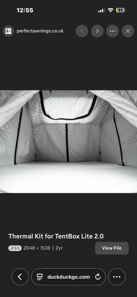 Lite 2.0 thermal liner