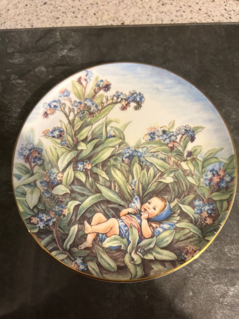 The Polyanthus  - Flower Fairy Plate 