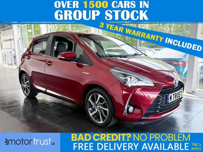 2018 Toyota Yaris 1.5 VVT-h Excel Hatchback 5dr Petrol Hybrid E-CVT Euro 6 (s/s) (15in Alloy) Hat...
