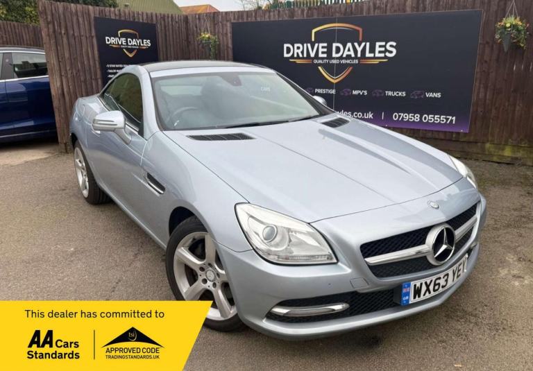 2013 Mercedes-Benz SLK 2.1 SLK 250 CDi BlueEfficiency Auto 2dr Convertible Diese