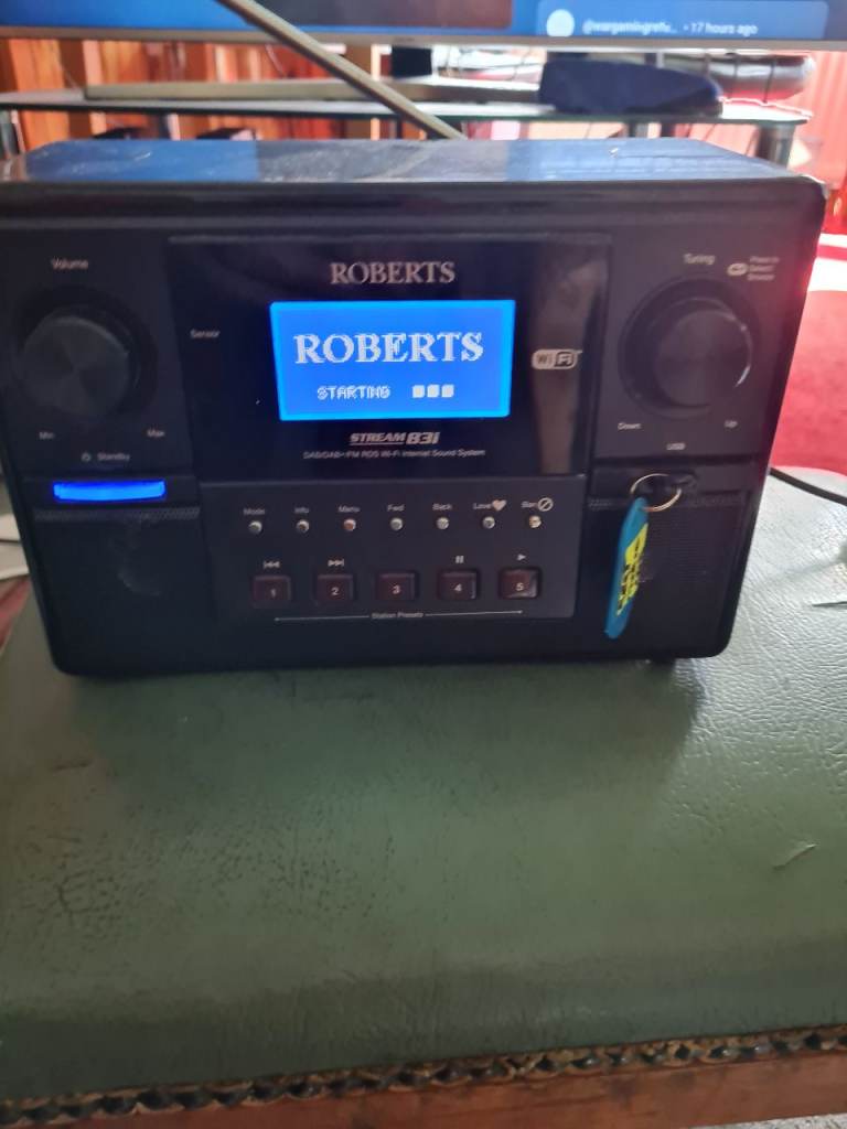 Roberts Stream 93i DAB/FM/Internet Radio – Good Condition