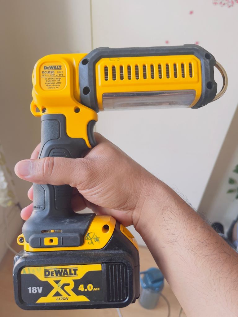 DeWalt Flash Light and Battery