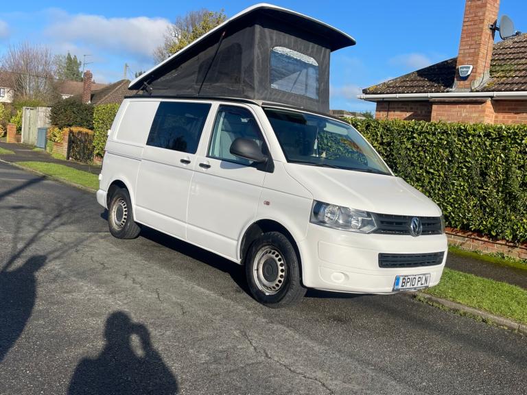 VW Transporter campervan 2.0TDI 4 Berth Hydraulic Pop Top lhd left hand drive