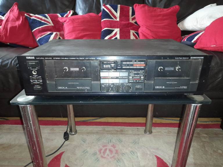 Yamaha natural sound kx-w302 double tape deck 