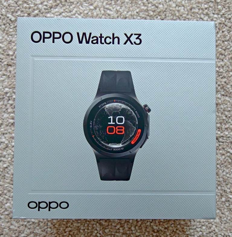 Oppo Watch X3 - Brand New Smartwatch