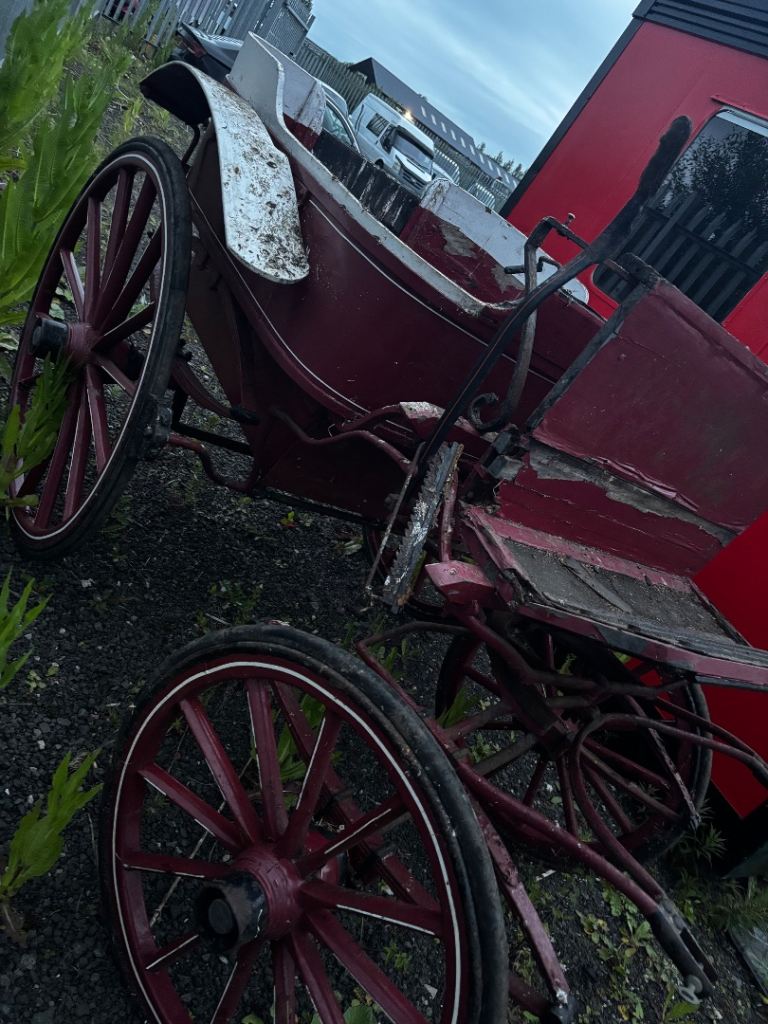 S&A Fuller Bath Horse Cart – Rare Restoration Project