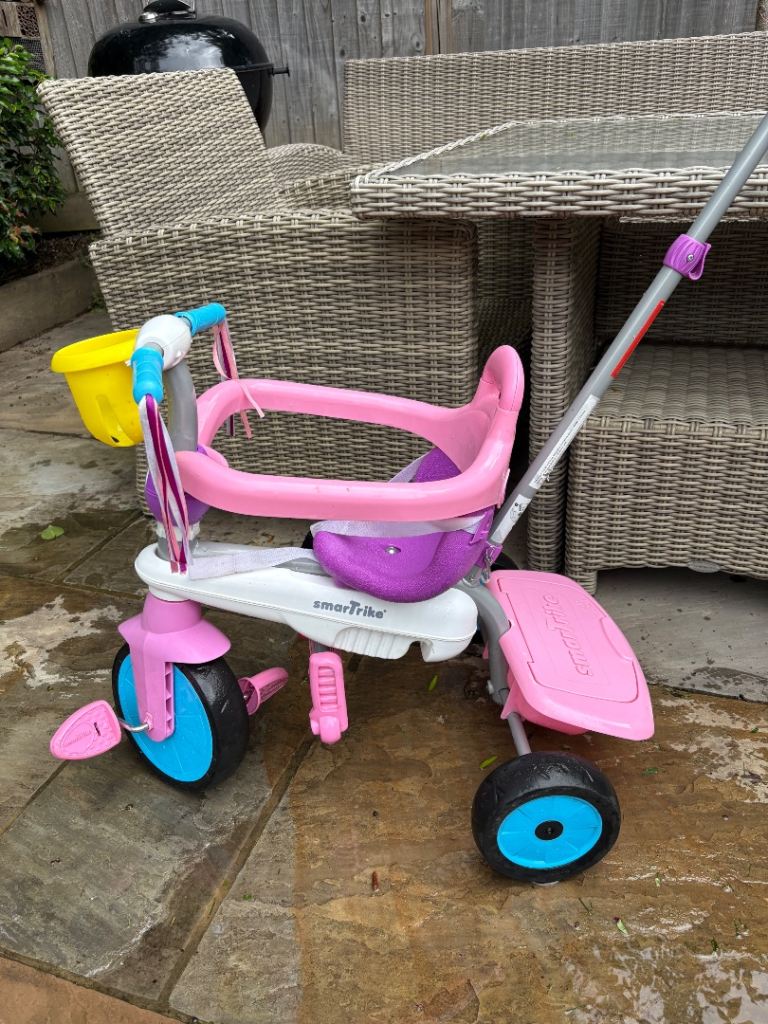 Kidstrike 3 in 1 trike, push bike