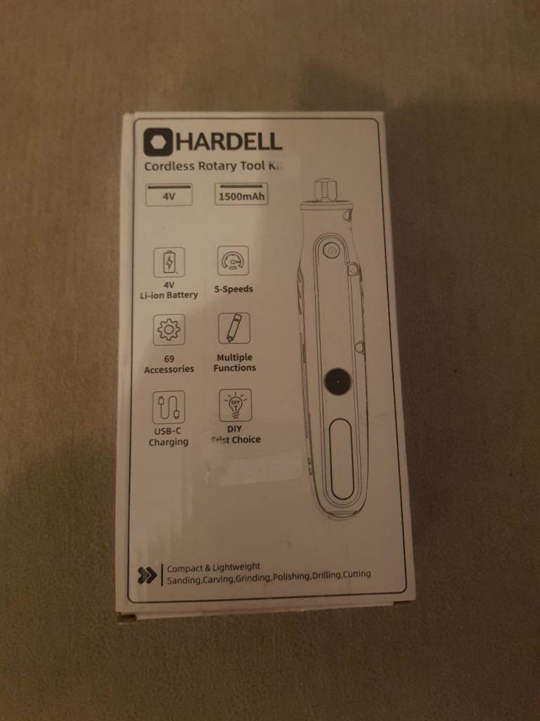 image for Hardell cordless rotary tool kit 