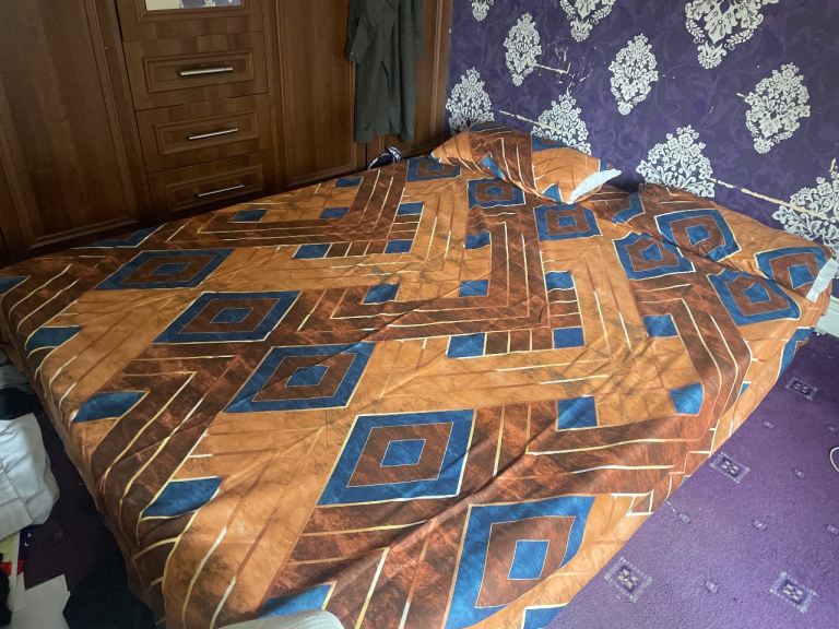 New 3 Piece Floral Bed Sheet Set 