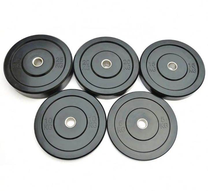 100kg Olympic Bumper weight plates 2 x 5kg, 2 x 10kg, 2 x 15kg, 2 x 20kg 