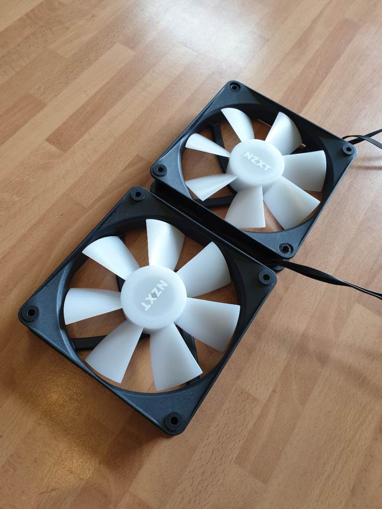 2x120mm NZXT ARGB Desktop PC Case Fans