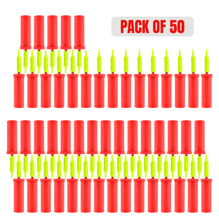 50 x Manual Balloon Pumps Job Lot | Balloon Inflator Pumps | Party Supplies Wholesale Stock