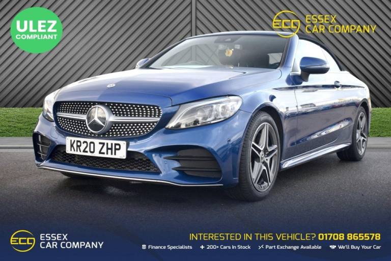 2020 Mercedes-Benz C Class C220d AMG Line Premium 2dr 9G-Tronic CONVERTIBLE DIESEL Automatic