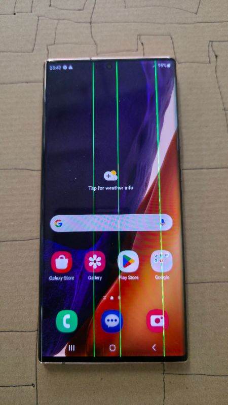 Samsung Galaxy Note 20 Ultra 5G - 256GB - Mystic Bronze (FAULTY SCREEN Price: £150 (ONO - 