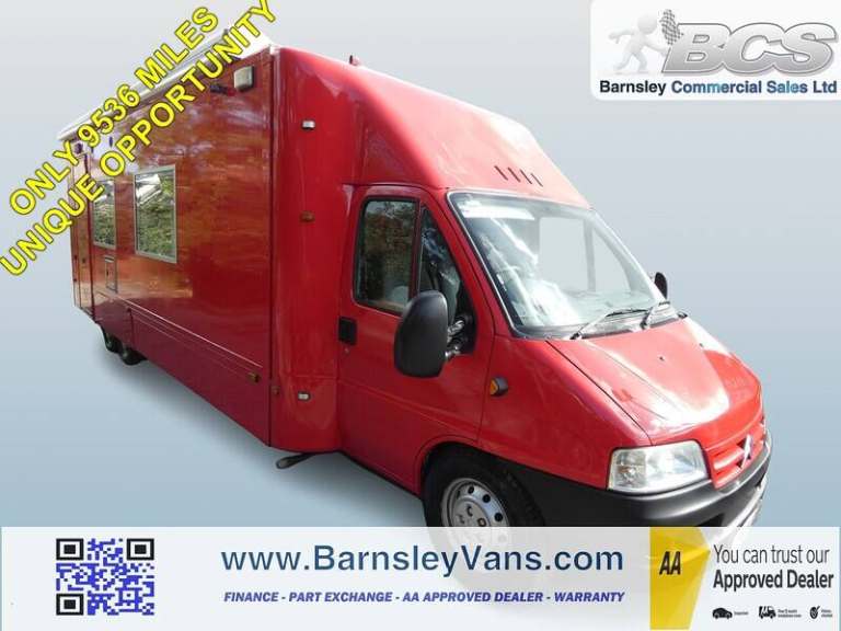 2007 Citroen Relay 1800D Lwb C/C 2.8Hdi Luton Box Vans Diesel Manual