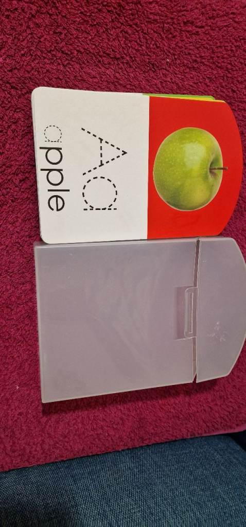 Wipe Clean Alphabet Cards - Double Sided - In Plastic Case