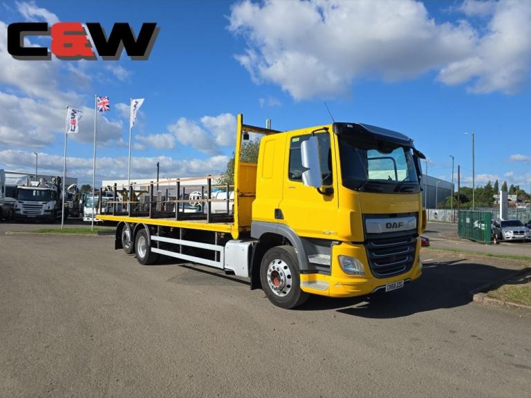 2018 (68) DAF FAR CF 340 6x2 26t Flatbed Steel Carrier 424,000Kms