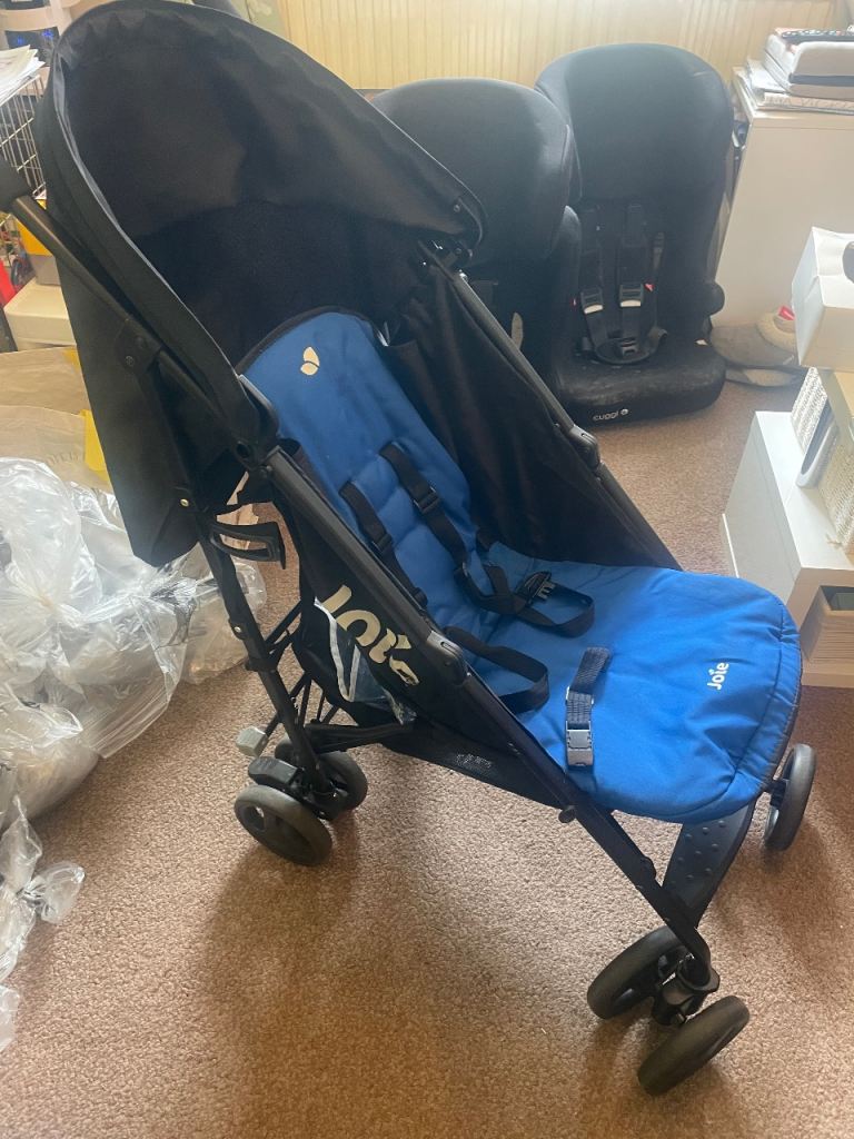 Joie Stroller Pushchair - Blue & Black