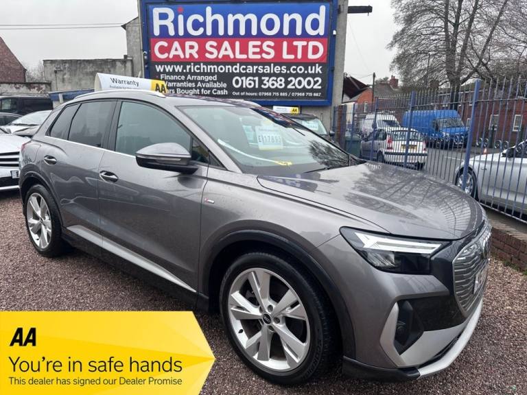 2021 Audi Q4 e-tron 40 S line SUV 5dr Electric Auto 82kWh (204 ps) ESTATE ELECTRIC Automatic