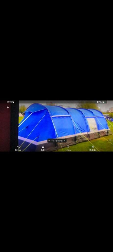 Tent plus extras