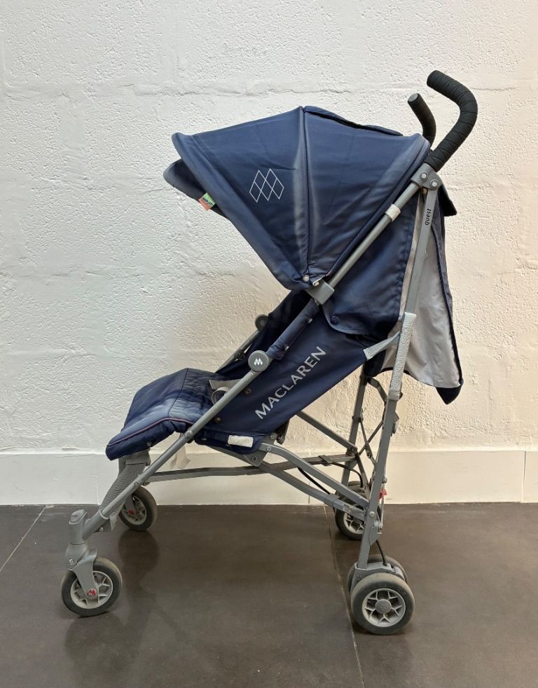 Maclaren Quest Blue Pushchair Stroller Buggy Pram