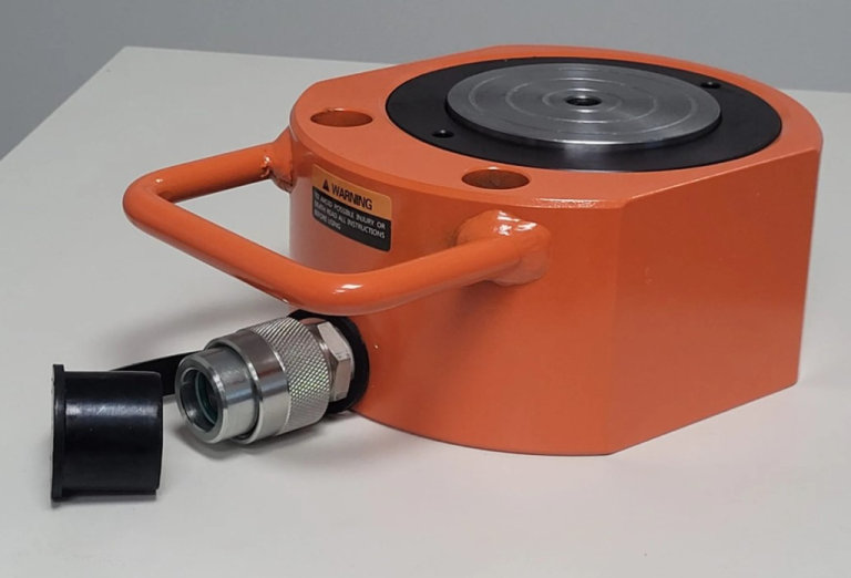 Heavy Duty 100 Ton Hydraulic Cylinder Low Profile Jack 16mm Stroke