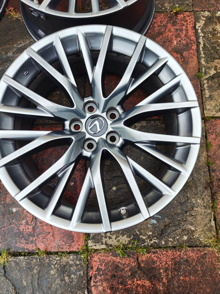 Lexus alloy wheels 20" genuine