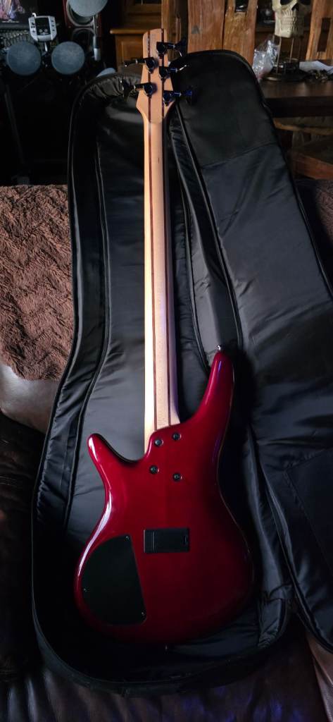5 string Ibanez bass rare colour