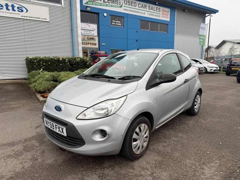 2010 Ford Ka 1.2 Studio Hatchback 3dr Petrol Manual Euro 4 (69 ps) Petrol