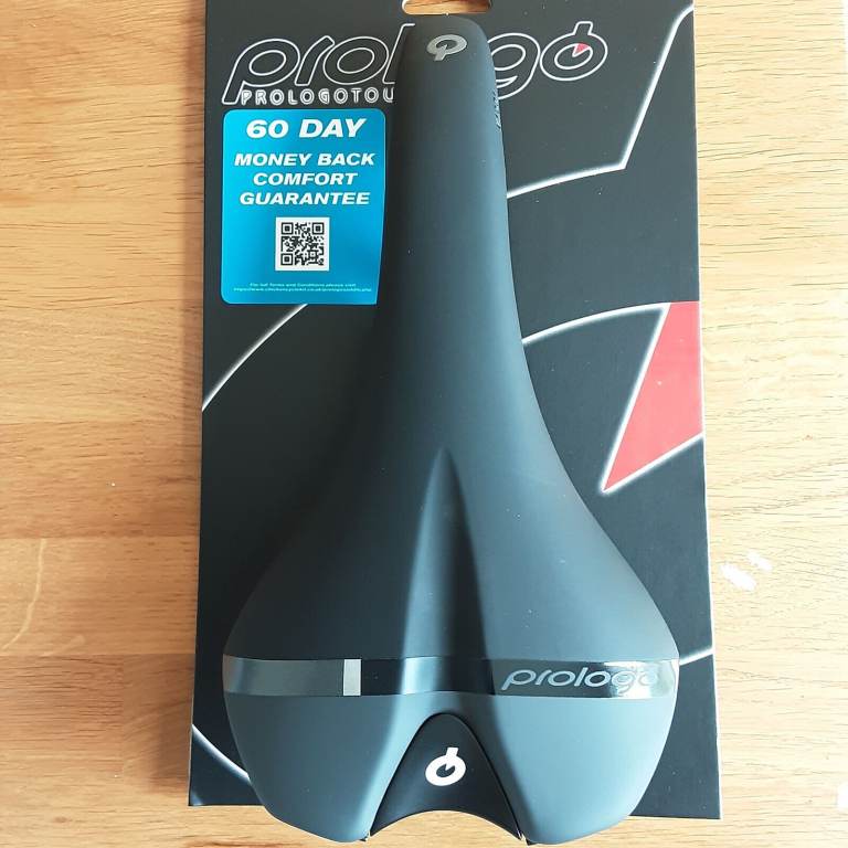 NEW PROLOGO KAPPA EVO TOURING T2.0 SADDLE. PRO 2.0 rails. BLACK