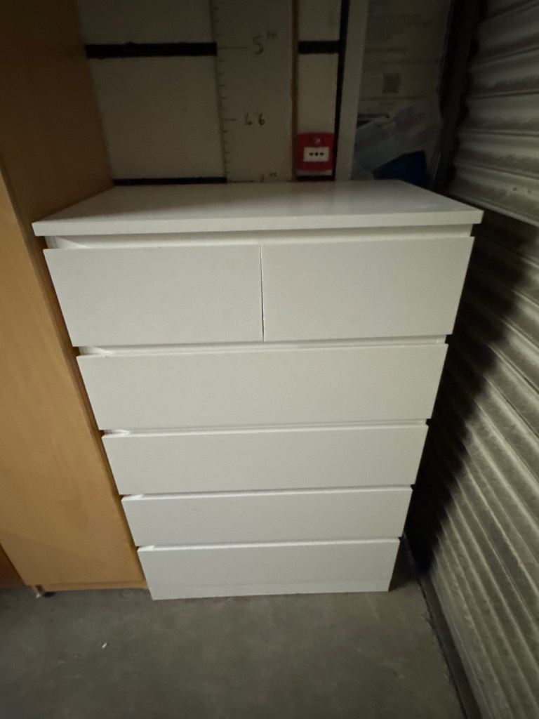 image for White Chest Of Drawers 