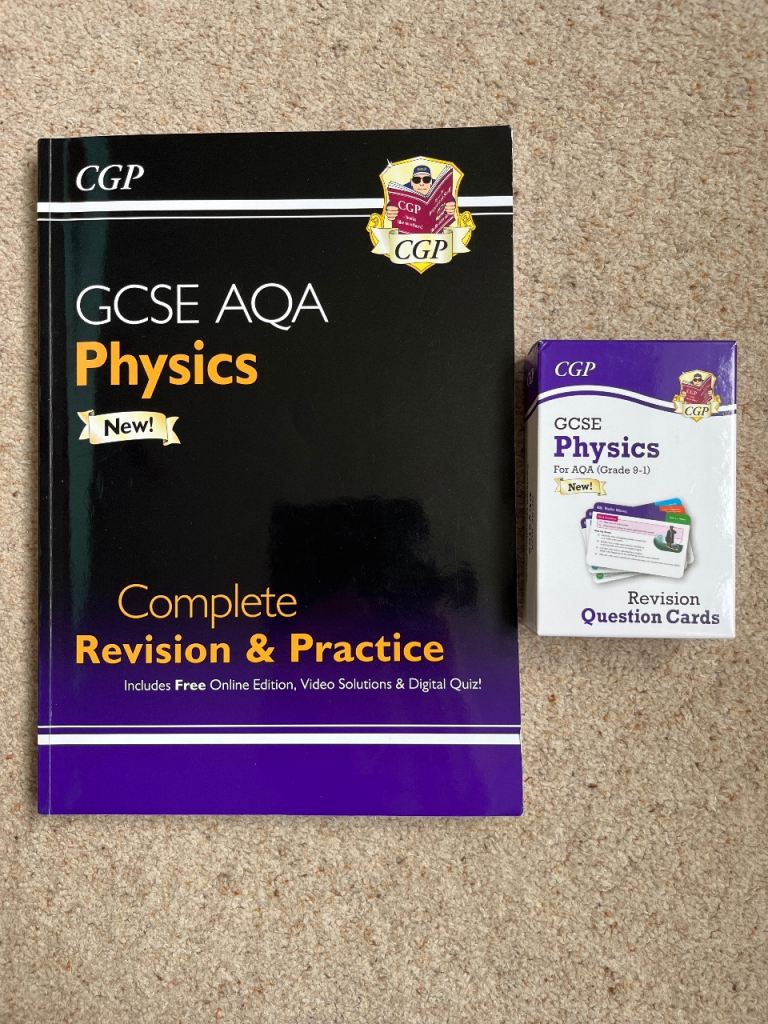 GCSE Physics AQA Revision Guide and Flashcards