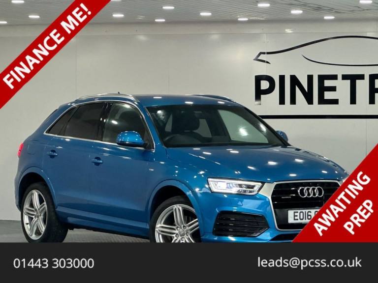 2016 Audi Q3 2.0 TDI S line Plus SUV 5dr Diesel S Tronic quattro Euro 6 (s/s) (184 ps) ESTATE Die...