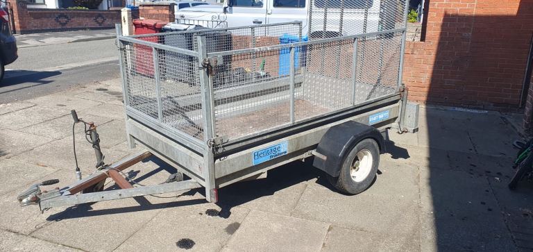 Heavy Duty Cage Trailer 6ft 10 x 4ft 3 – Excellent Condition