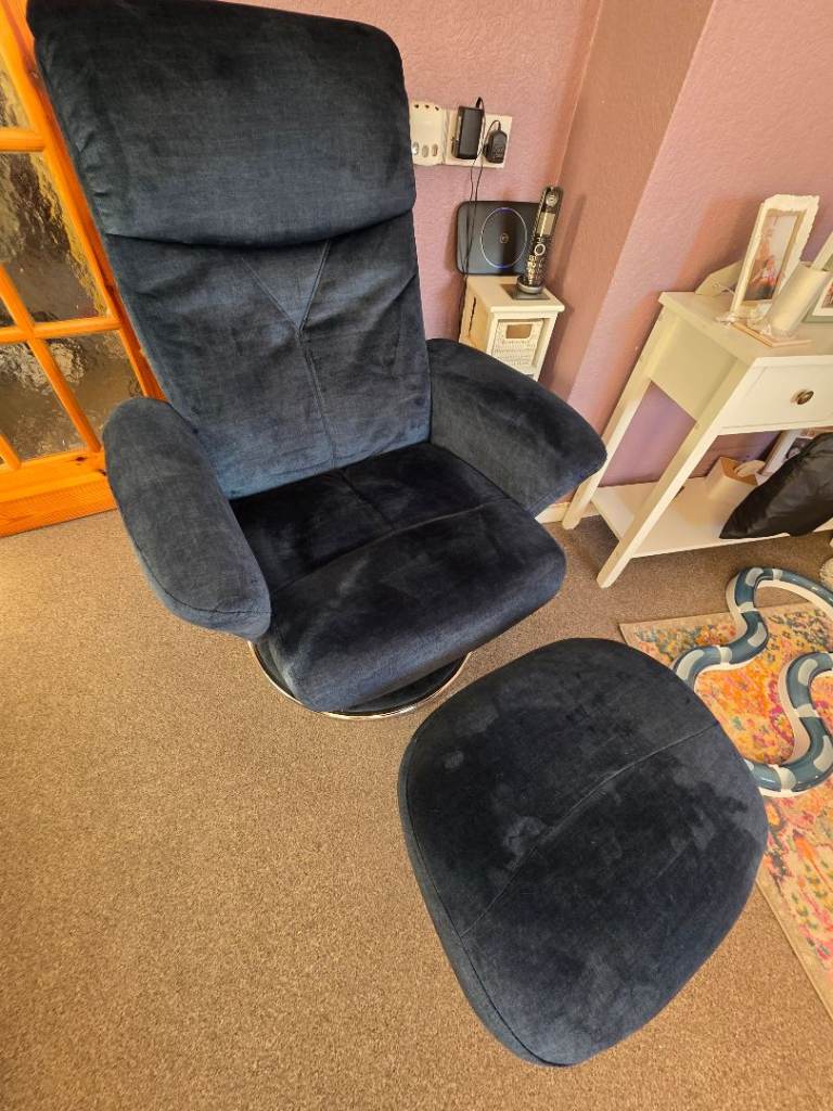 Reclining Chair with Footstool