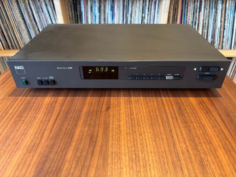 Classic pre-loved NAD Electronics stereo AM/FM digital tuner 4155, VG Condition