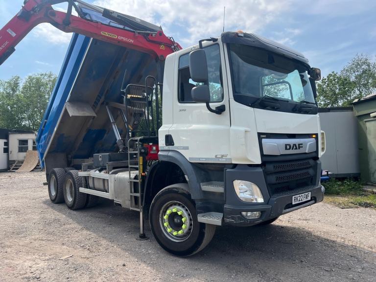 DAF TRUCKS CF 370 FAT 26 TONNE GRAB, FULL HISTORY , 111,302 KM , CHOICE