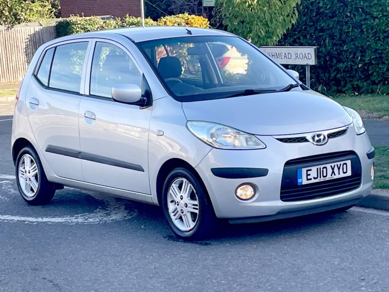 2010 HYUNDAI I10 1.2 COMFORT 5 DOOR PETROL SUPER LOW MILEAGE LONG MOT RELIABLE RUNNER 