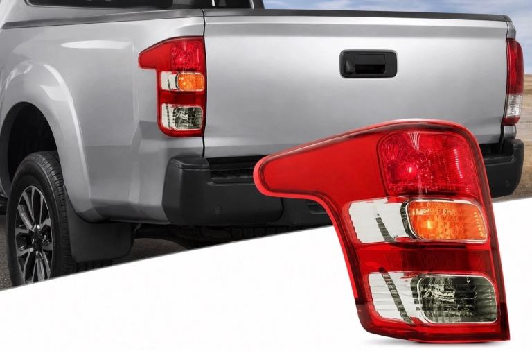 Left Passenger Side Rear Tail Light for Mitsubishi L200 Triton 2016–2020 Series5