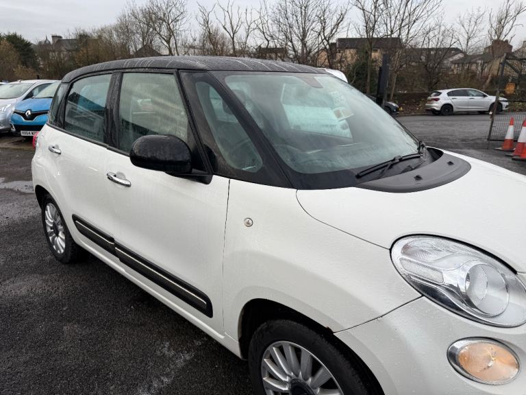 2013(63) Fiat 500L MPV 1.4 Petrol 95,000 Miles MOT'd 25/3/26 , White with black Roof A