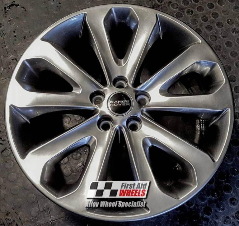 R511SC Swap RANGE ROVER L405 4x 20" GENUINE STYLE 5002 SHADOW CHROME ALLOY WHEELS