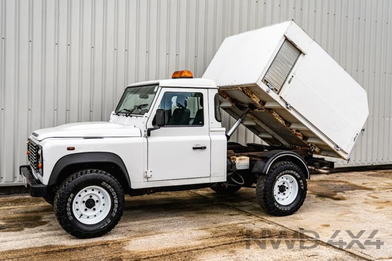Land Rover Defender Hi Sided Tipper Tree Surgeon 